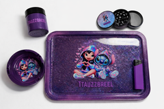 Luxury Resin Rolling Tray Set (5 piece)