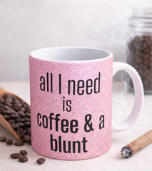 Custom Glitter Coffee Mug