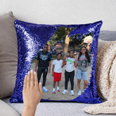 Magic Reveal Sequin Photo Pillow