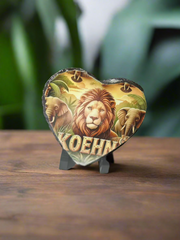Custom Heart Photo Slate