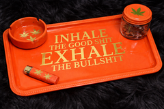 Luxury Resin Rolling Tray Set (5 piece)
